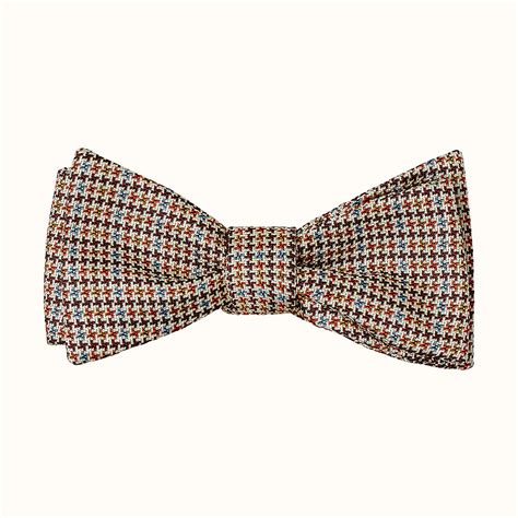 hermes burgundy bow tie|Hermes ties online shop.